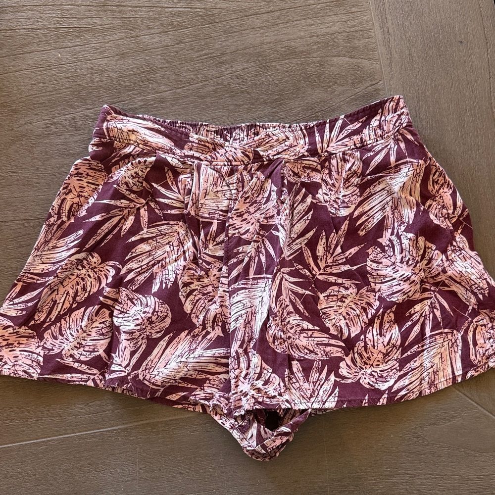 Floral Print Women's Shorts